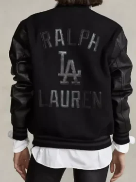 Dodgers Varsity Wool Black Jacket