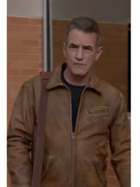 Dom Pascal Chicago Fire Brown Leather Jacket