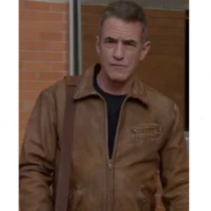 Dom Pascal Chicago Fire Brown Leather Jacket