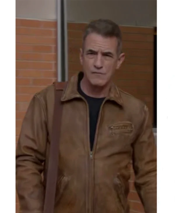 Dom Pascal Chicago Fire Brown Leather Jacket