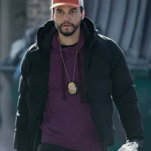 Dope Thief S01 Wagner Moura Black Puffer Jacket