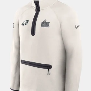 Eagles Super Bowl LIX Opening Night Tech Fleece Jacket Front