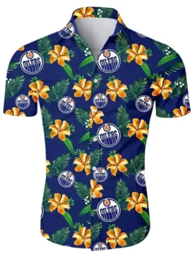 Edmonton Oilers Hawaiian Shirts 2