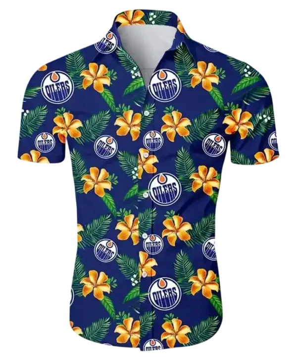 Edmonton Oilers Hawaiian Shirts 2