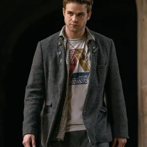 Edward Brooks Prime Target Grey Wool Coat