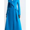 Elsbeth S02 Carrie Preston Blue Long Coat For Sale