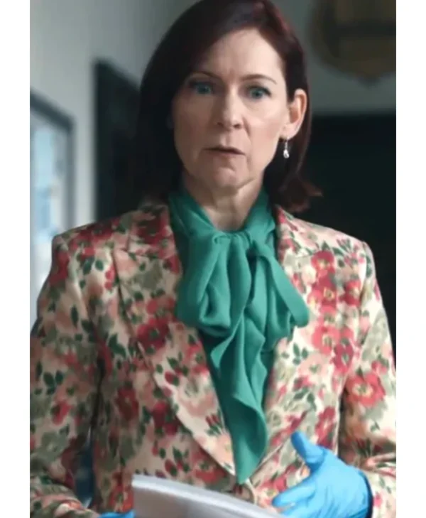 Elsbeth S02 Elsbeth Tascioni Suiting Floral Blazer