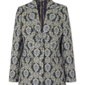 Elsbeth Tascioni Elsbeth S02 Blue Printed Blazer