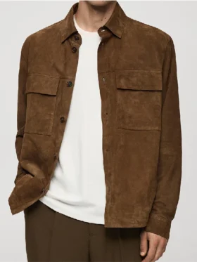 Eva Jane Willis FBI International S04 Suede Jacket For Sale
