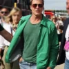 F1 2025 Brad Pitt Green Jacket