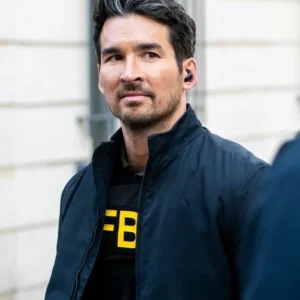 FBI International S04 Jay Hayden Blue Jacket Side