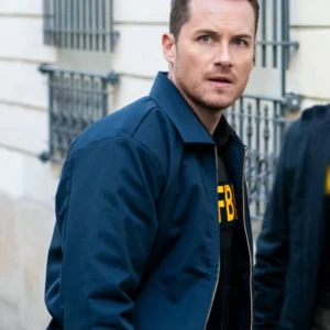FBI International S04 Jesse Lee Soffer Blue Jacket Side