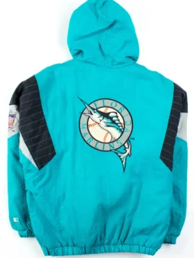 Florida Marlins Vintage Jacket Back