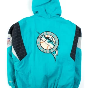 Florida Marlins Vintage Jacket Back
