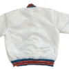 Florida Marlins White Bomber Jacket Back