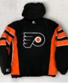 Flyers Vintage Black Anorak Jacket Back