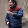 Friendship Paul Rudd Blue And Red Puffer Jacket