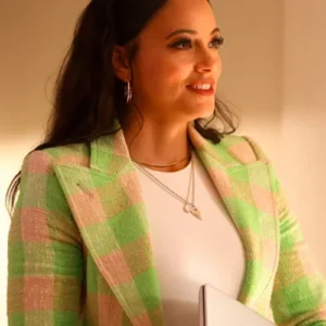 Gabrielle Walsh Found S02 Checkered Blazer