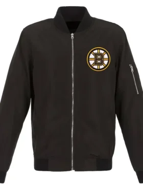 Garnett Boston Bruins Black Lightweight Jacket