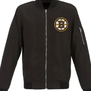 Garnett Boston Bruins Black Lightweight Jacket