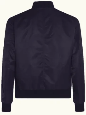 Gayle Florida Panthers Navy Lightweight Zip Bomber Jacket Back