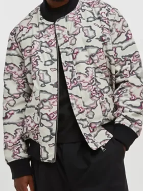 General Hospital Danny Morgan Printed Bomber Jacket For Sale