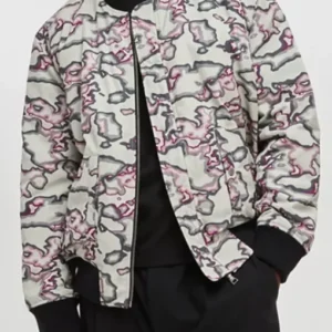 General Hospital Danny Morgan Printed Bomber Jacket For Sale