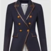 Going Dutch Catherine Tate Blue Blazer For Sale