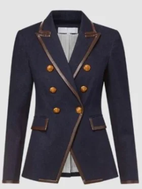 Going Dutch Catherine Tate Blue Blazer For Sale
