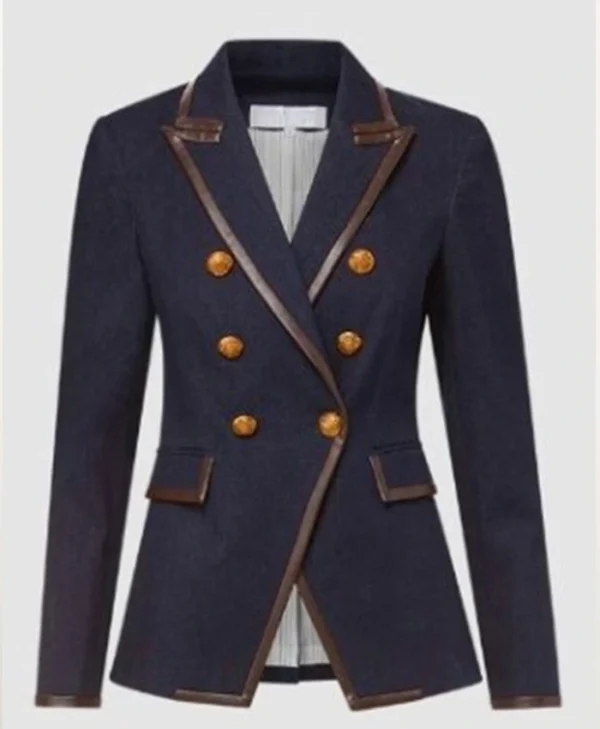 Going Dutch Catherine Tate Blue Blazer For Sale