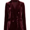 Going Dutch S01 Catherine Tate Velvet Blazer Front