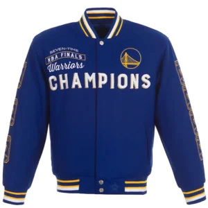 Golden State Warriors Varsity Championship Wool Jacket