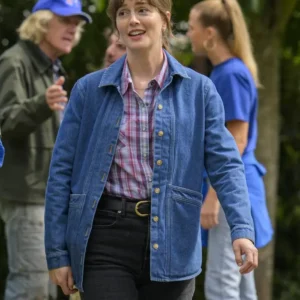 Good Cop Bad Cop S01 Leighton Meester Denim Jacket Front