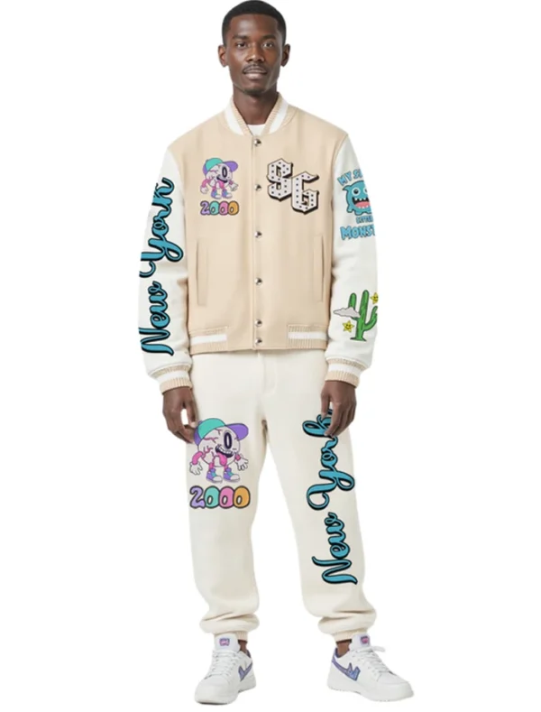 Habiba Mascot Stegaro Varsity Wool Jacket Trouser