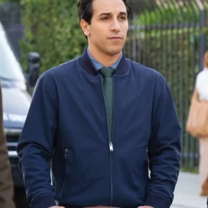 High Potential S01 Deniz Akdeniz Blue Bomber Jacket