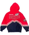 Houston Rocket Retro Bomber Hooded Jacket