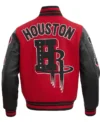 Houston Rocket Varsity Wool Full Snap Jacket