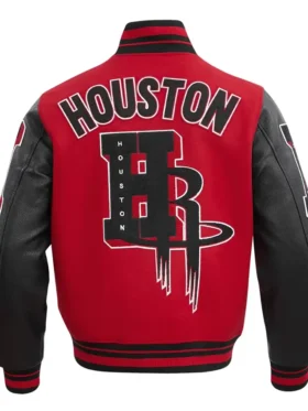 Houston Rocket Varsity Wool Full Snap Jacket