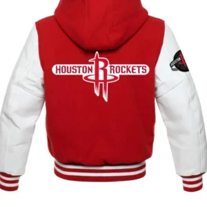 Houston Rocket Varsity Wool Hooded Jacket