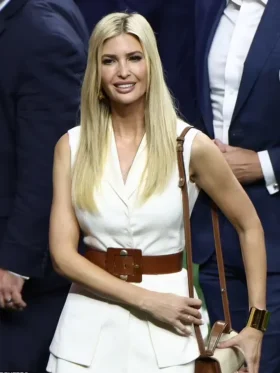 Ivanka Trump White Super Bowl Lix Blazer
