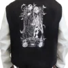 Jack the Nightmare Before Christmas Coffee Varsity Jacket Back