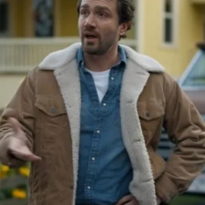 Jake Foy The Wish Swap Brown Cotton Jacket For Sale