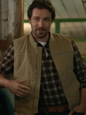 Jake Foy The Wish Swap Brown Cotton Vest