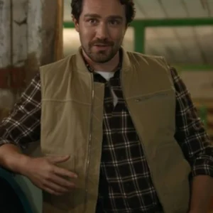 Jake Foy The Wish Swap Brown Cotton Vest