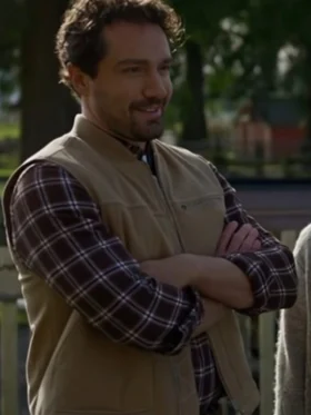 Jake Foy The Wish Swap Brown Cotton Vest For Sale