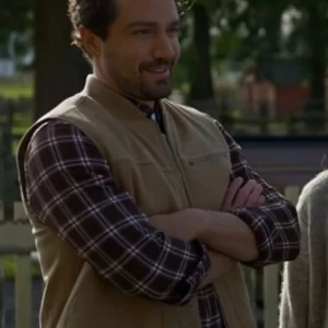 Jake Foy The Wish Swap Brown Cotton Vest For Sale