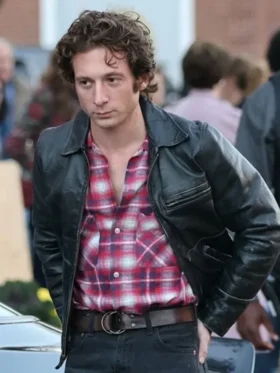 Jeremy Allen White Deliver Me from Nowhere Black Jacket