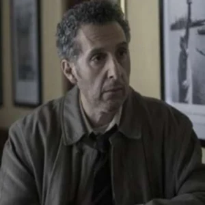 John Turturro Severance Irving Grey Trench Coat