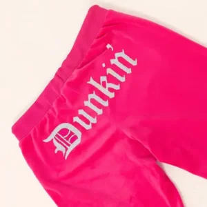 Juicy Couture x Dunkin The Ultimate DunKings Tracksuit pink trouzer