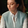 Kaitlyn Dever Apple Cider Vinegar Blue Vest